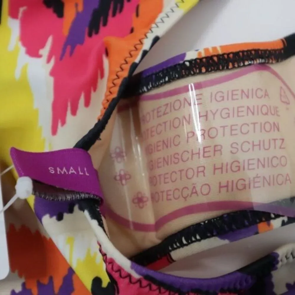 NEW L'Agent by Agent Provocateur Avril‎ swimsuit, multicolor, small